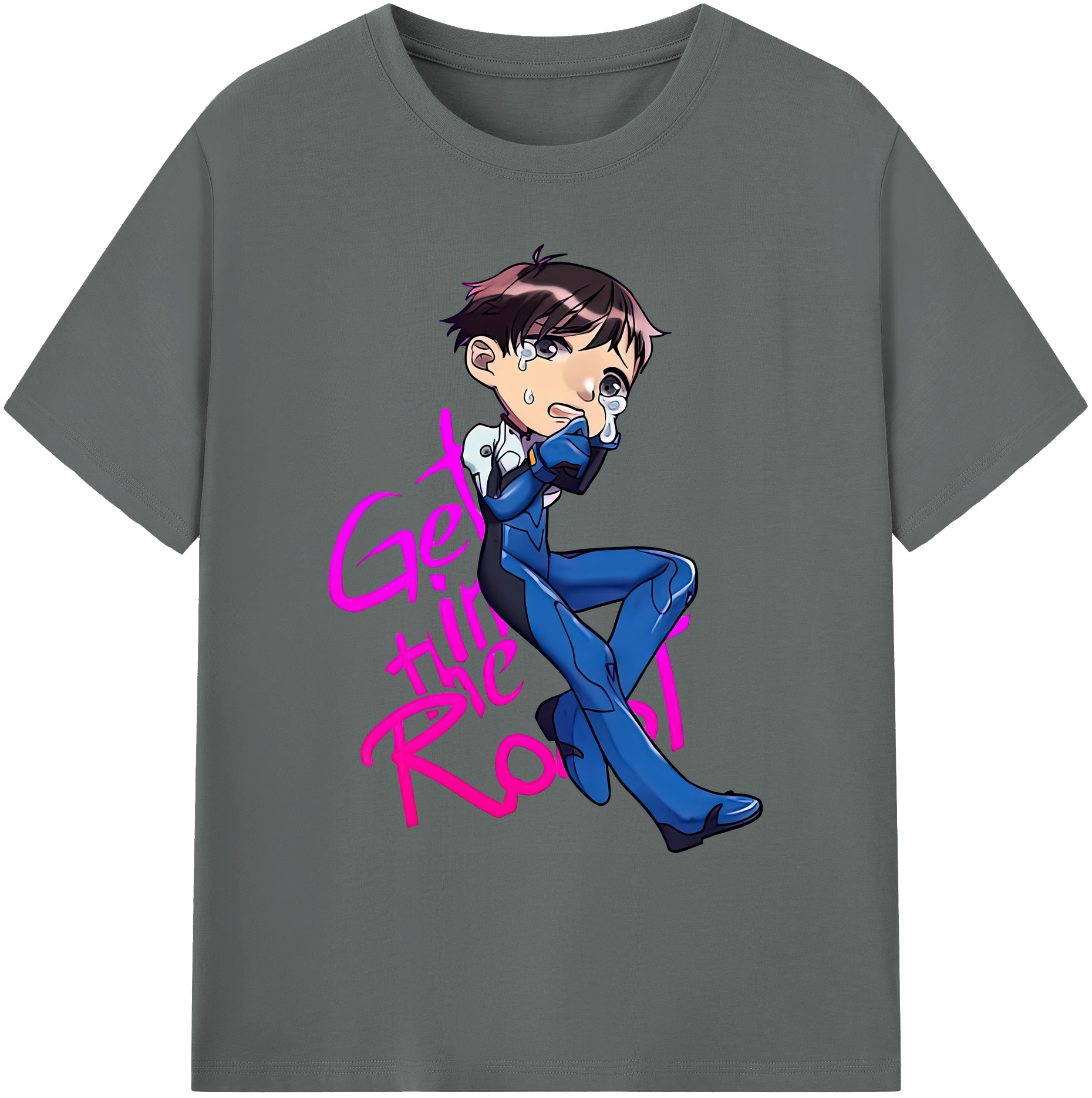 （画像用） EVA 新世紀エヴァンゲリオン 綿100％ メンズ半袖Tシャツ｜肌触りやわらか＆通気性